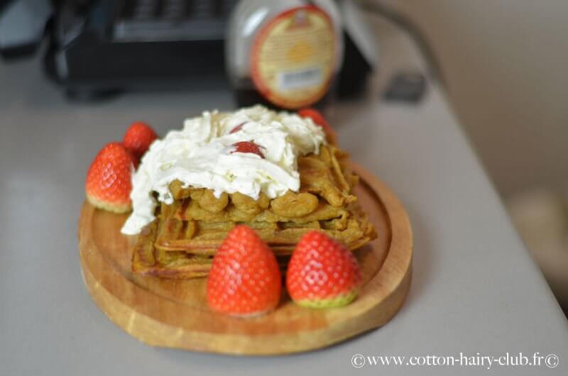 gaufres aux bananes plantains la recette sans lactose sans farine