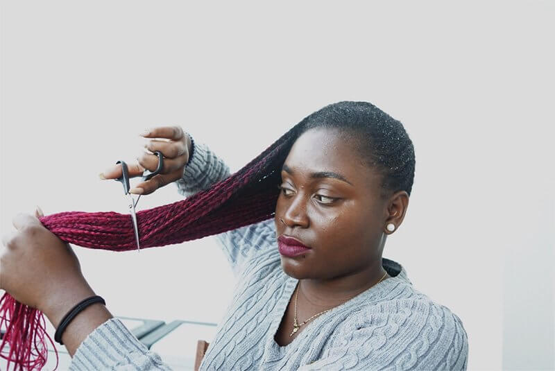 défaire ses tresses à rajouts sans casse