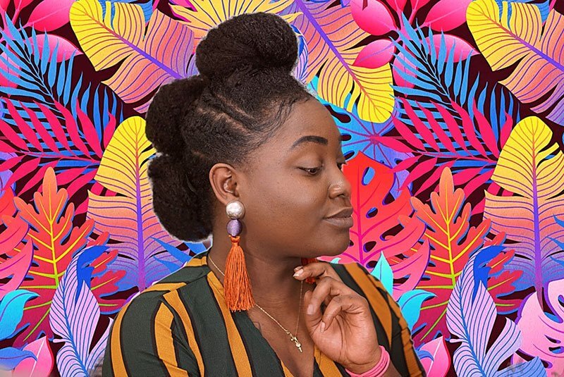 coiffure sur cheveuyx crépu mohawk frohawk