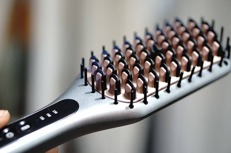 revue keratin protect remington fer à lisser intelligent brosse lissante