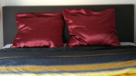 taie d'oreiller en satin cheveux crépus