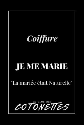 réserver une prestation coiffure de mariage avec cheveux naturel