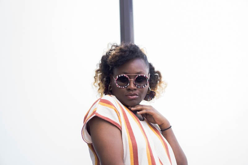 coiffure de vacanaces rapides et faciles sur cheveux crépus