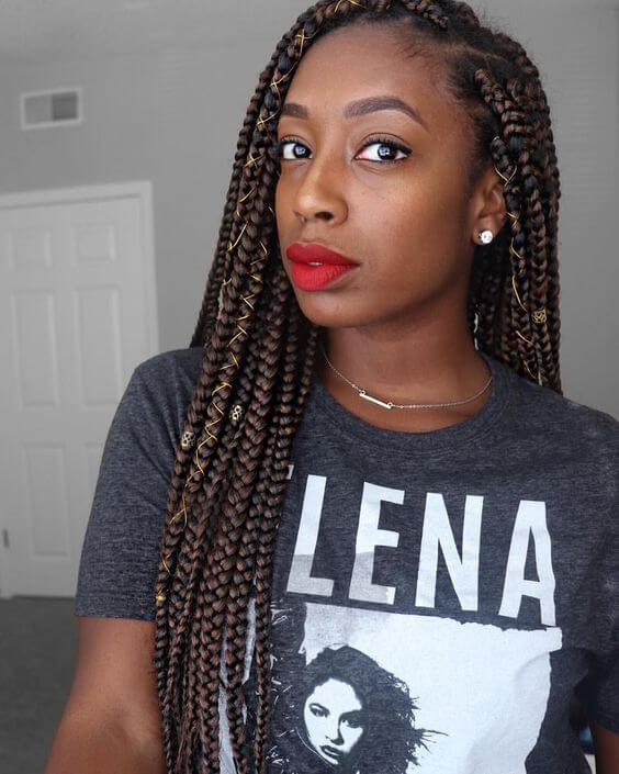 rastas box braids crane rasé coiffure sur cheveux afro naturels rentrée