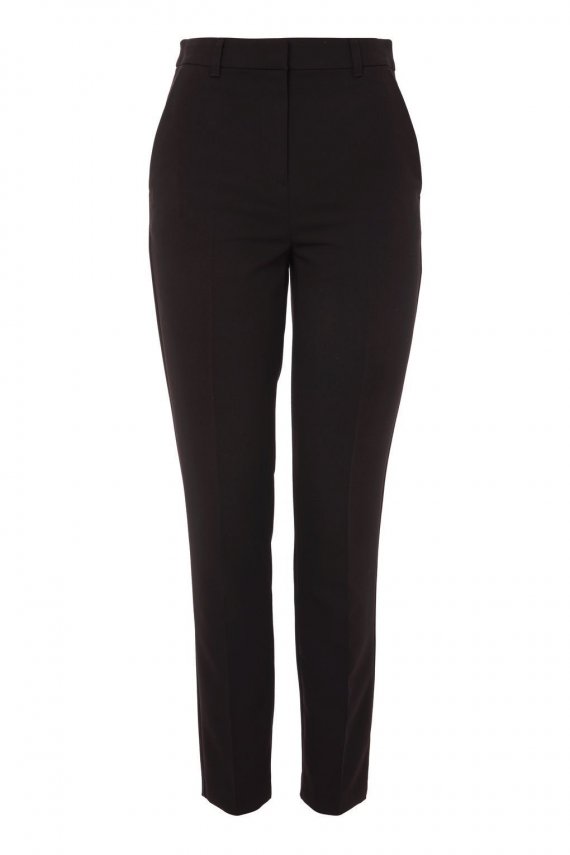 Topshop-Pantalon taille haute coupe cigarette