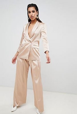 ASOS DESIGN - Pantalon large ajusté pour les grandes occasions