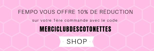 code promo FEMPO pour le Club des cotonettes culottes de regles