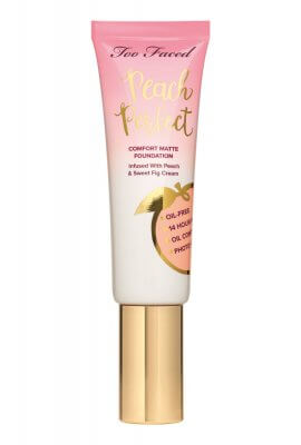too faced peach perfect foundation