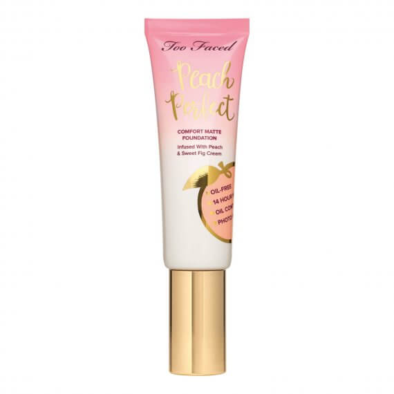 too faced peach perfect foundation