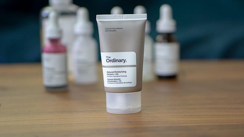 the ordinary revue et idée de routine hydratation pour la peau pas chère