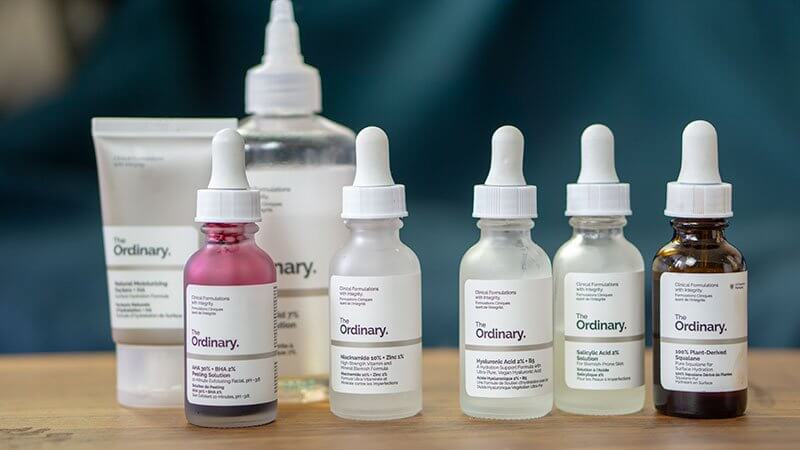 the ordinary revue et idée de routine hydratation pour la peau pas chère