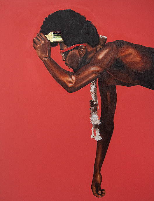 Club des Cotonettes : Peinture Fahamu Pecou - Of Cronws and Kings