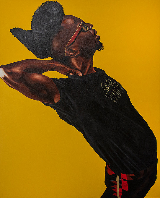 Club des Cotonettes : Peinture Fahamu Pecou - Of Cronws and Kings