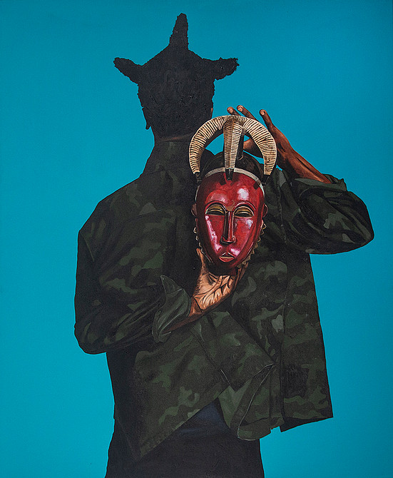 Club des Cotonettes : Peinture Fahamu Pecou - Of Cronws and Kings