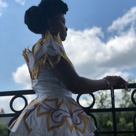 la mariee était naturelle coiffure sur cheveux crépus naturels pour une mariée le club des cotonettes mymou