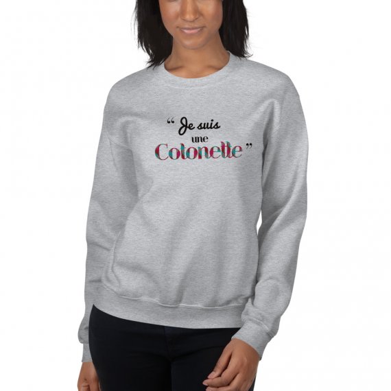 Je suis une Cotonette - Sweatshirt Le Club des Cotonettes