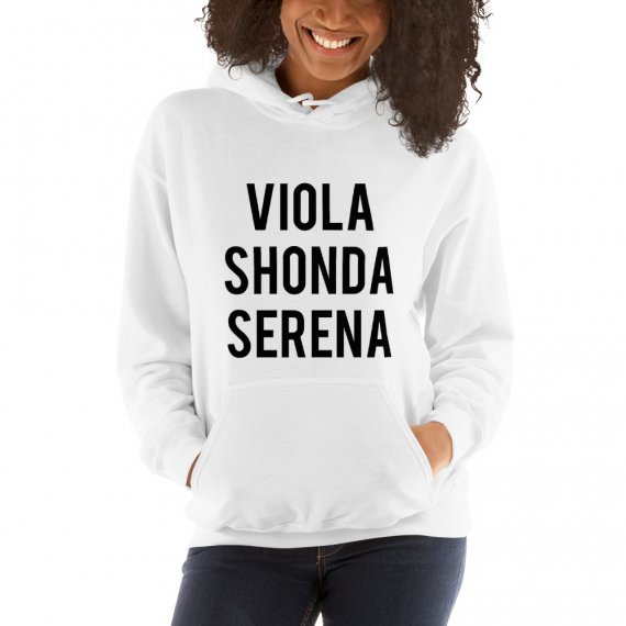 Viola Shonda Serena – le Hoodie du Club des Cotonettes Blanc