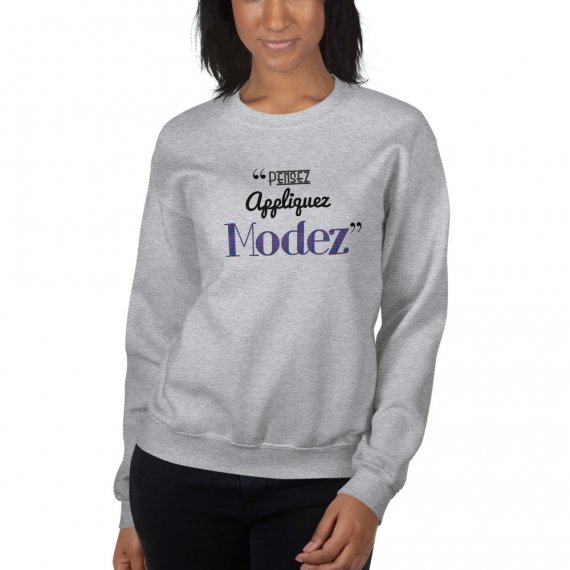 Pensez Appliquez Modez - Sweatshirt Le Club des Cotonettes
