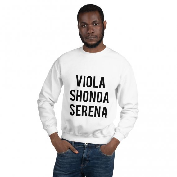 VIOLA SHONDA SERENA – Blanc Sweatshirt le Club des Cotonettes