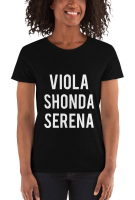 Viola Shonda Serena – Le T-shirt Noir