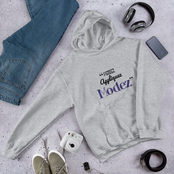 Pensez Appliquez Modez – Sweatshirt Le Club des Cotonettes