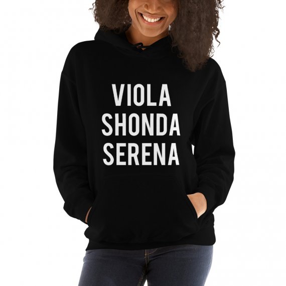 Viola Shonda Serena -  le Hoodie du Club des Cotonettes NOIR