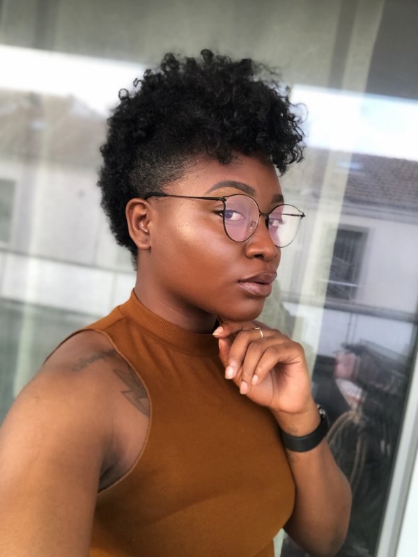 coiffer ses cheveux crépus courts how to style short natural hair