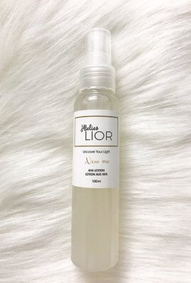 latelier lior lotion aux AHA