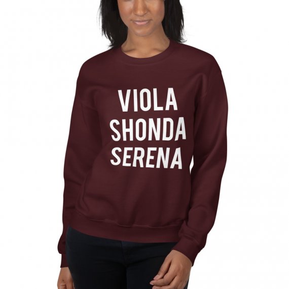 VIOLA SHONDA SERENA – Bordeau - Sweatshirt le Club des Cotonettes