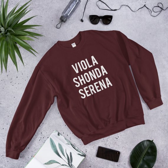 VIOLA SHONDA SERENA – Bordeau - Sweatshirt le Club des Cotonettes