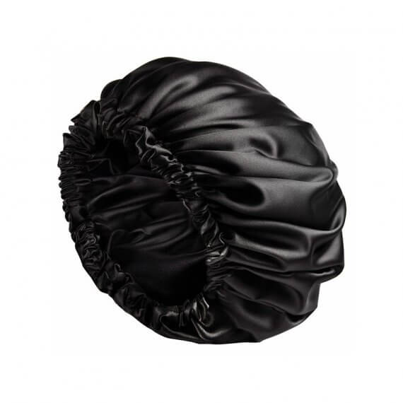 bonnet en satin cheveux locs