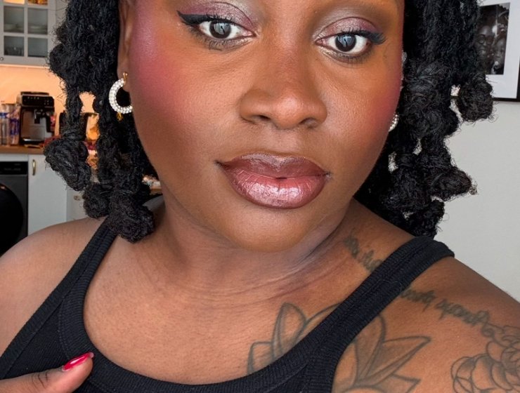 Coiffure carré de vanilles sur sisterlocks tutoriel