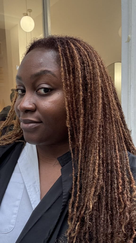 Sisterlocks coloration les résultats