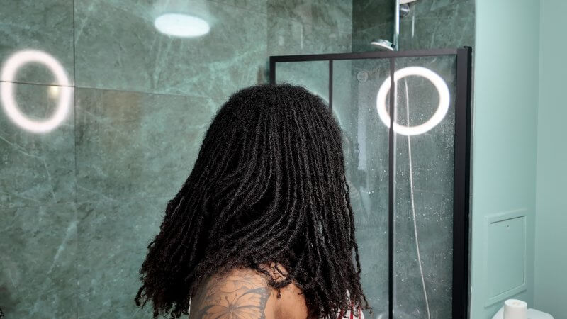 Sisterlocks avant coloration